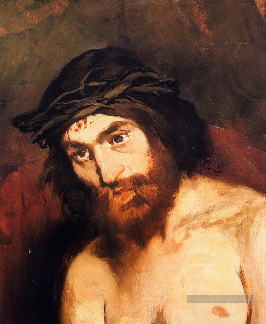 La tête du Christ Édouard Manet Peintures à l'huile